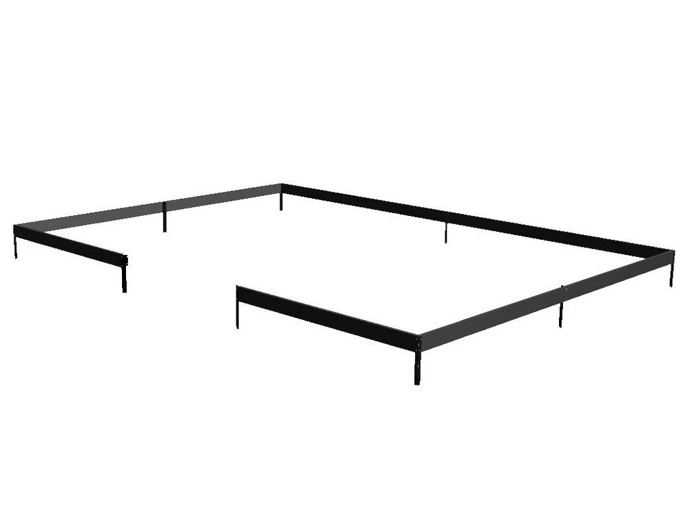 Royal Well Fundering Grand Oase 18,8 Zwart Gecoat - Afbeelding 1